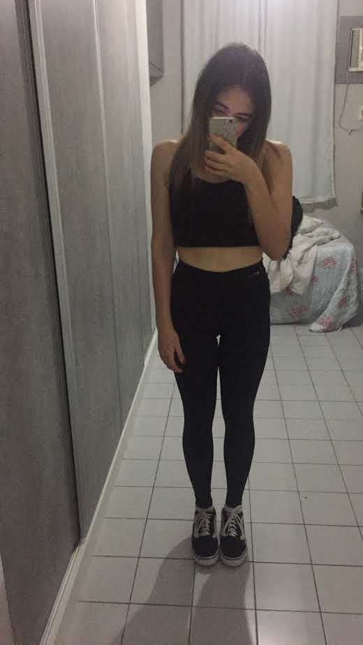 Cynara na fase em que emagreceu